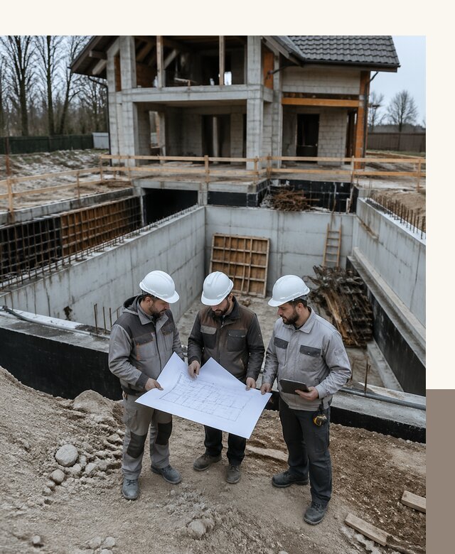 Проектирование и строительство домов с подвалом под ключ в Новошахтинске