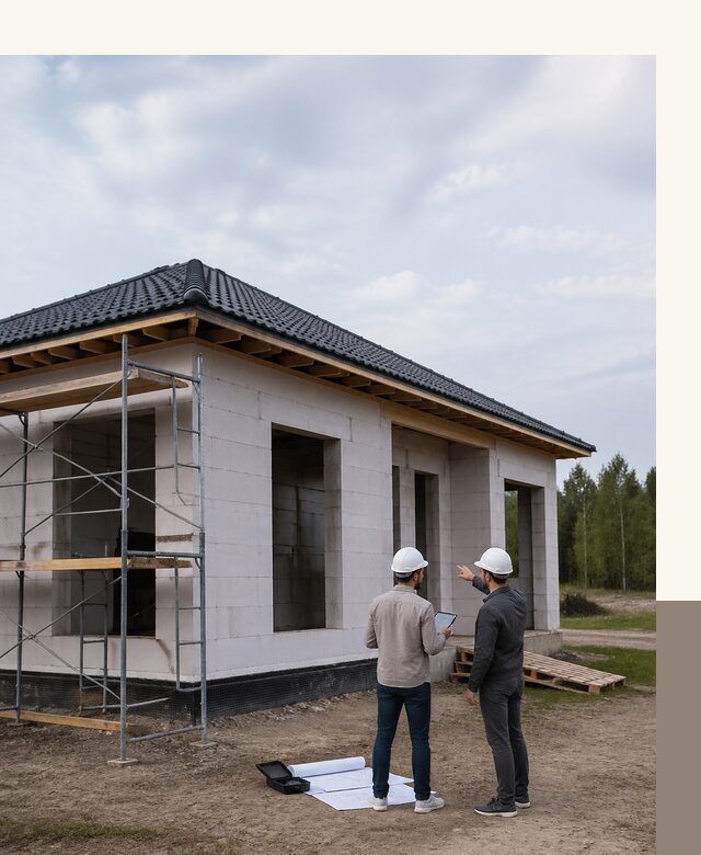 Проектирование одноэтажных домов из газобетона в Новошахтинске