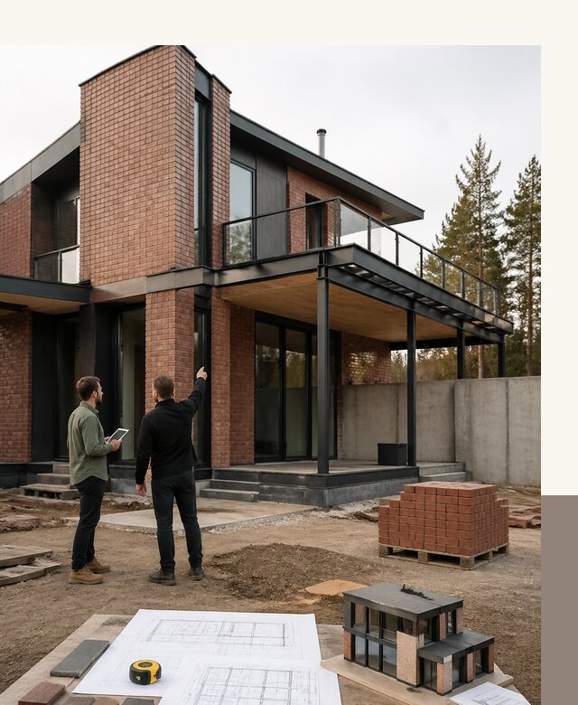 Проектирование и строительство домов в стиле лофт в Новошахтинске